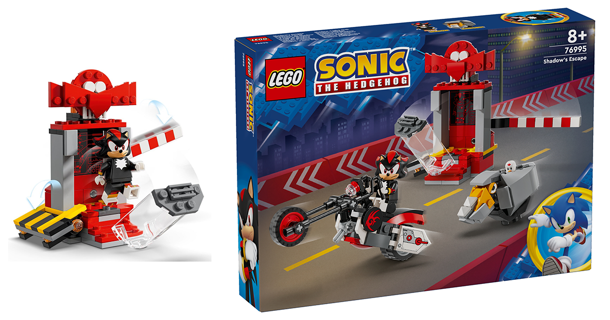 LEGO 76995《音速小子》夏特大脫逃（Shadow's Escape）中二感滿滿的究極生命體登場！