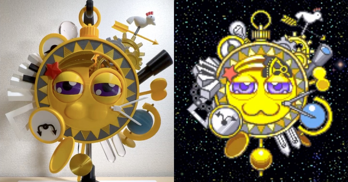 超完美再現！推主手做還原《星之卡比》系列BOSS角色「銀河‧新星」造型和機能都優秀！