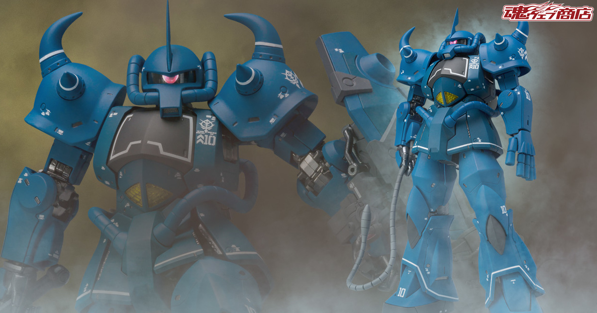 和薩克不一樣『G.F.F.M.C. 機動戰士鋼彈 MS-07B 古夫』可動完成品情報公開 結合動畫版設定的精密造型！
