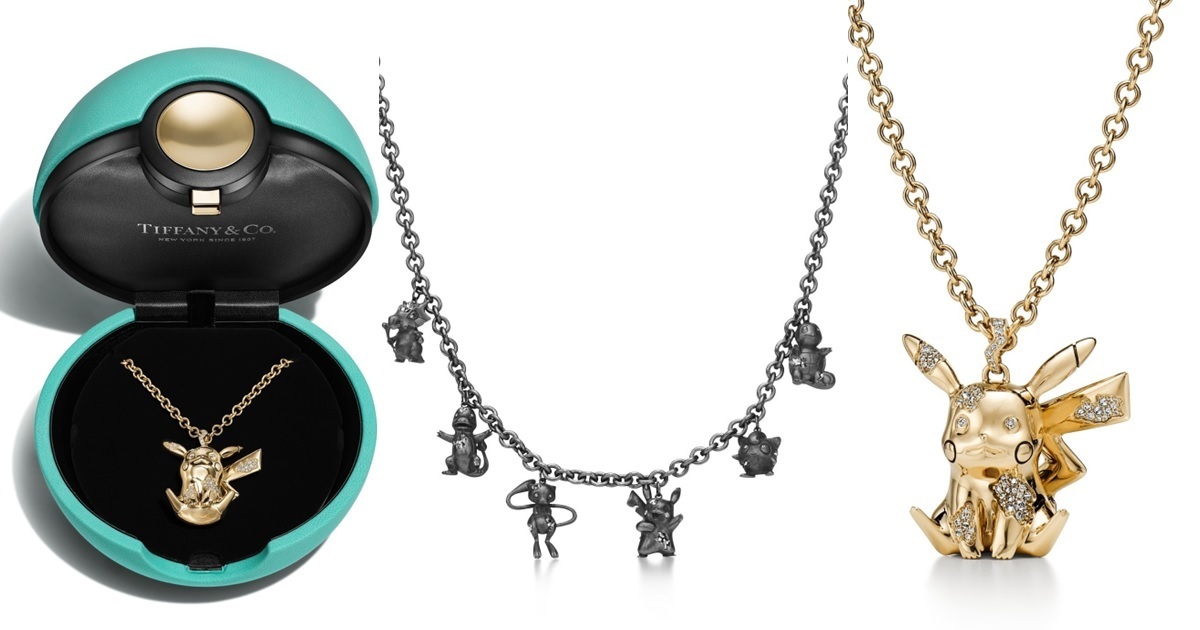 奢華小藍盒成為寶貝球！Tiffany & Co.攜手《寶可夢》推出聯名造型飾品
