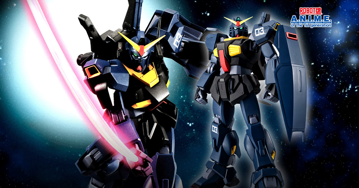 期待的《Z鋼彈》第一彈『ROBOT魂 鋼彈Mk-Ⅱ（迪坦斯規格）ver. A.N.I.M.E.』象徵迪坦斯強權的漆黑機體登場！