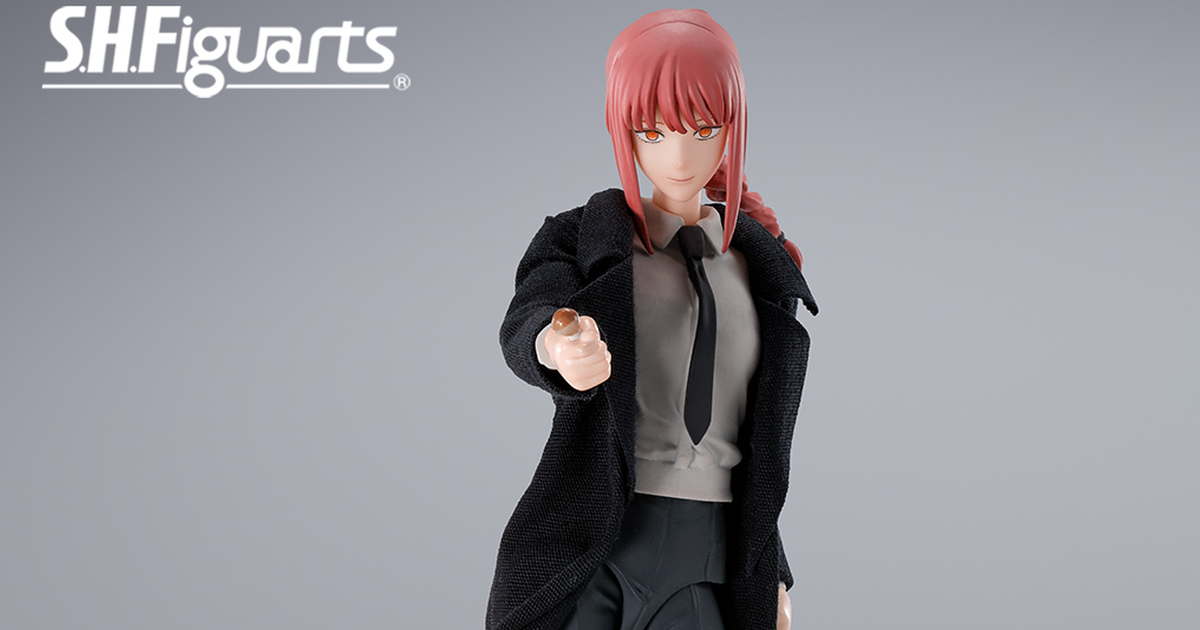 S.H.Figuarts『鏈鋸人 真紀真』可動人偶 彩色原型搶先公開！布製還原優雅長版大衣