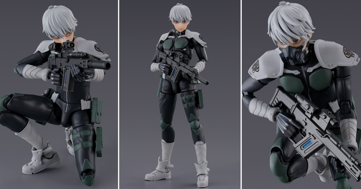 『S.H.Figuarts 怪獸８號 市川雷諾』防衛隊討伐怪獸出擊！