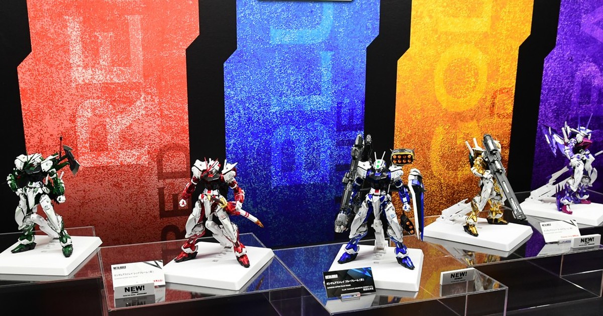 新版五色戰隊登場『METAL BUILD 異端鋼彈 紅 / 藍 / 金 / 綠 色機&幻惑機』試作品公開！