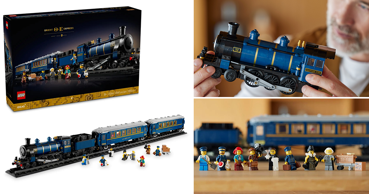 LEGO 21344 Ideas 系列「東方快車」（The Orient Express）曝光！
