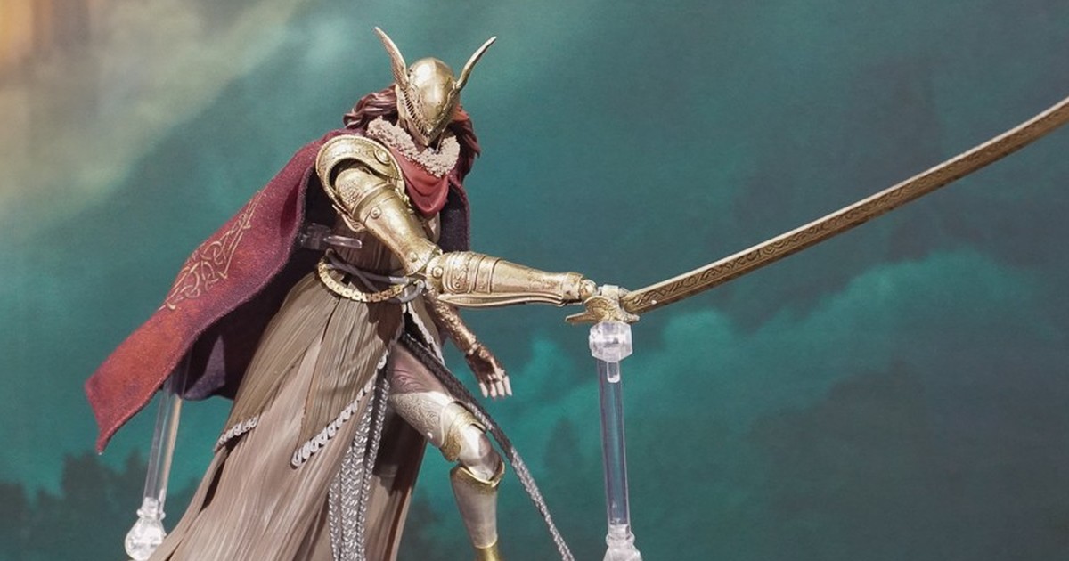 艾爾登法環『S.H.Figuarts 瑪蓮妮亞 可動人偶』試作品公開 細膩再現威嚴鎧甲造型！