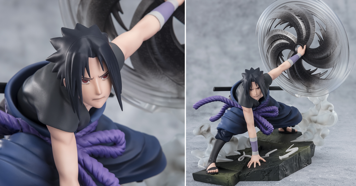 『Figuarts ZERO［超激戰］宇智波佐助-萬花筒寫輪眼之光與闇-』風魔手裏劍對決宇智波鼬！