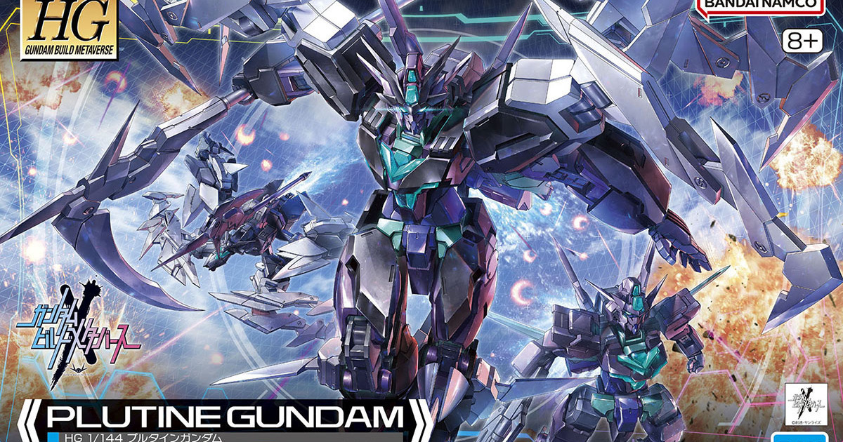 彷彿漆黑死神的行星系統新形態『HG 1/144 冥王星9式鋼彈』預計 12 月發售！