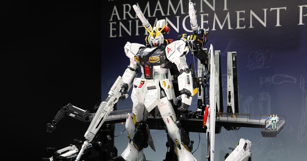 近似量產型的新規背包『解體匠機 RX-93 ν鋼彈専用配件零件 武裝強化計畫』試作品公開！