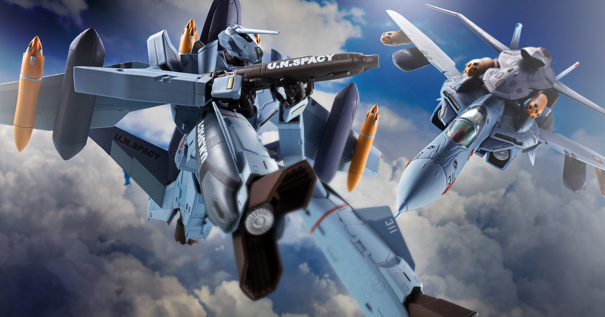 HI-METAL R『VF-0A 鳳凰(工藤真機) ＋ QF-2200D-B 鬼魂』搭載無人機的最終決戰規格登場！