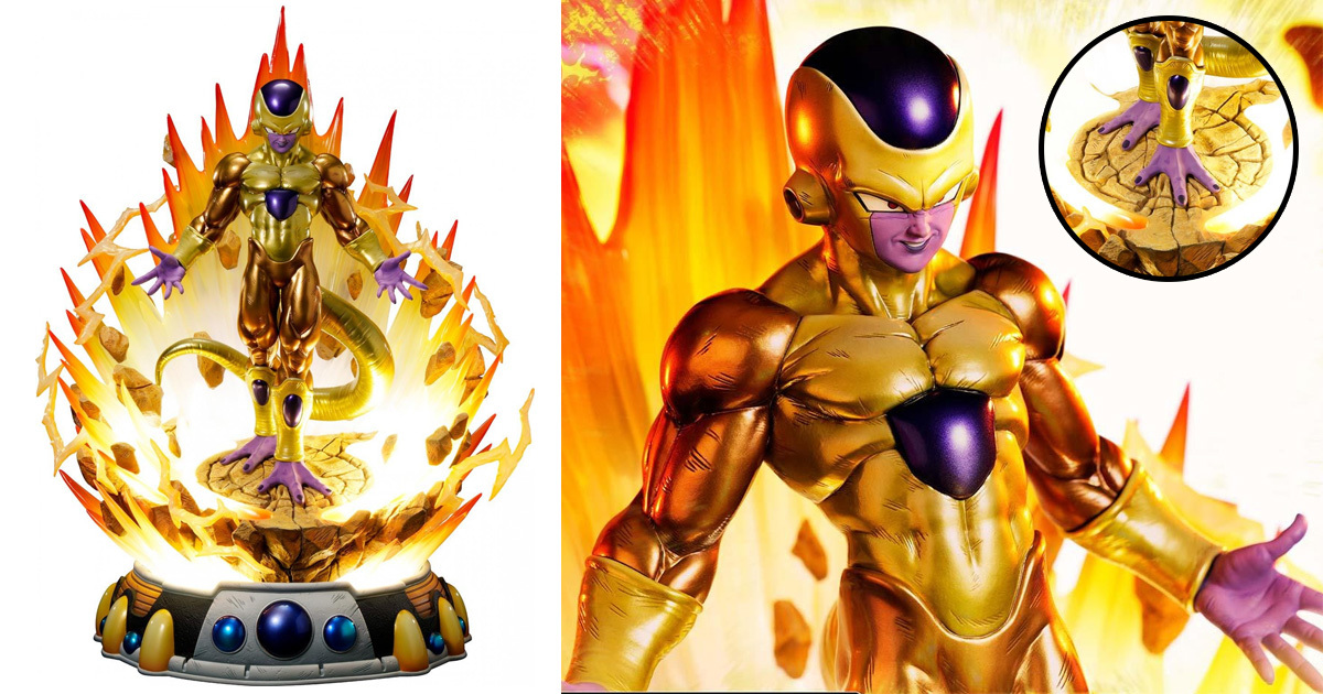 Prime 1 Studio x MEGAHOUSE《七龍珠 超》黃金弗力札 1/4比例雕像