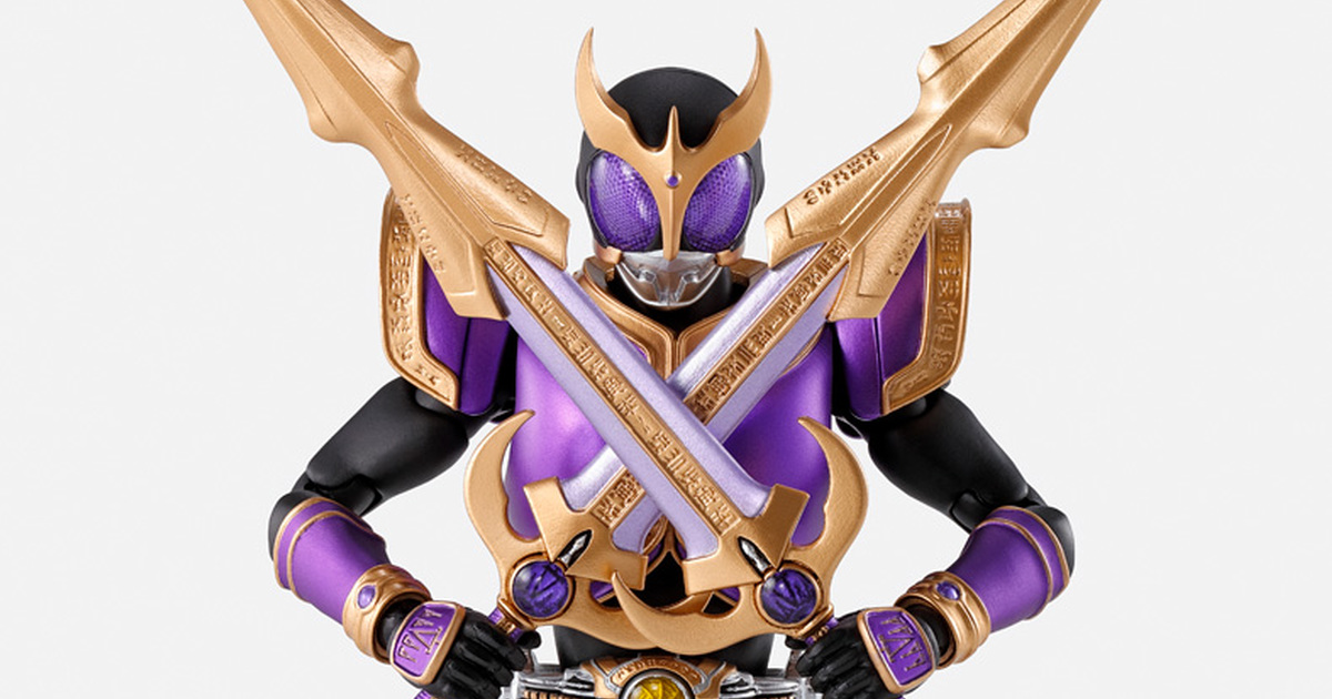 S.H.Figuarts 真骨彫製法『假面騎士空我 昇華泰坦形態』兩把昇華泰坦劍再現帥氣必殺技！