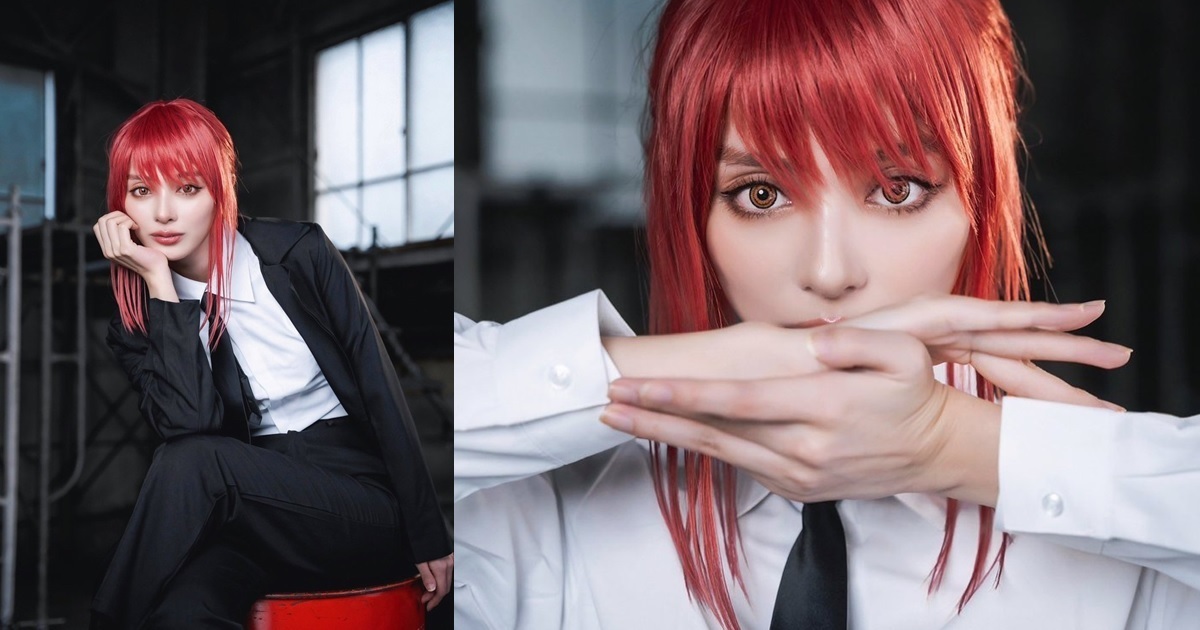 女星內田理央Cos《鏈鋸人》真紀真氣勢非凡  粉絲開玩笑 : 不自覺汪汪叫了...