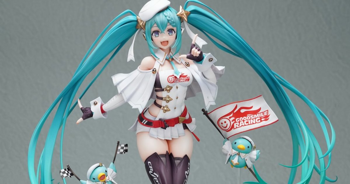 萊莎繪師賦予豐滿肉腿『初音未來GT計畫 RACING MIKU 2023ver. 1/7比例模型』上色原型首度公開！