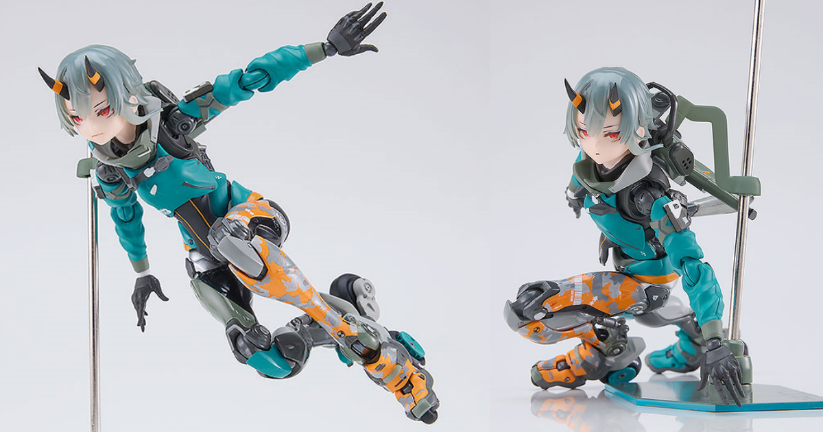 城市迷彩風『少女發動機 MOTORED CYBORG RUNNER SSX_155 DOWNTOWN TREK』新配色！