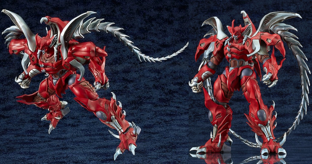 MODEROID『大魔獸激鬥 鋼之鬼 鋼』大魔獸首次組裝模型化！再現帥氣有機設計