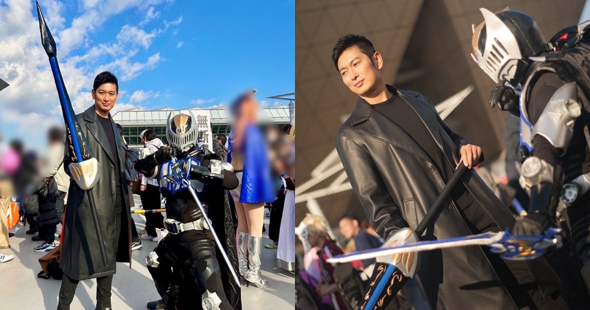 C103參戰Cosplay遇到演員本人！ 《假面騎士龍騎》演員松田悟志在會場與Coser同歡
