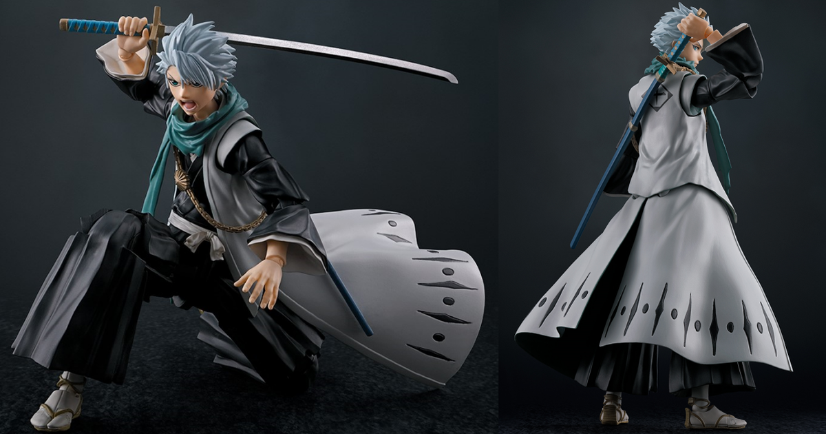 S.H.Figuarts『BLEACH 死神-千年血戰篇 日番谷冬獅郎』可動人偶 日番谷隊長商品化！