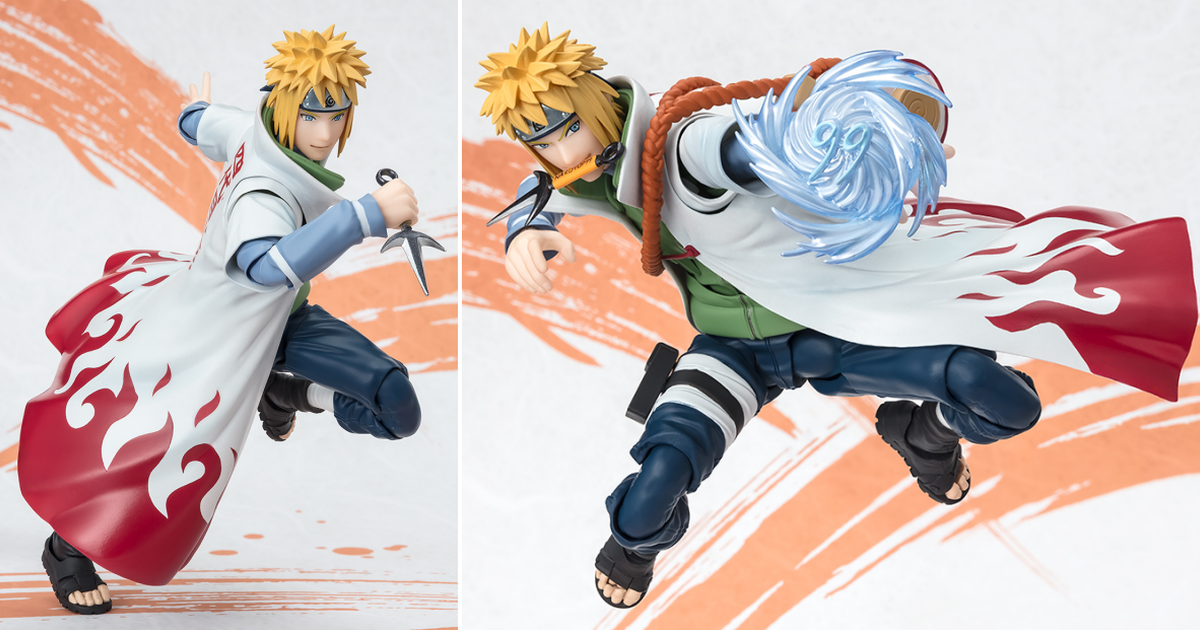 S.H.Figuarts『波風湊 - NARUTOP99 Edition-』可動人偶 再現刻有 99 數字的螺旋丸！