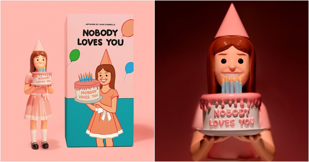 JOAN CORNELLÀ 全新藏品《NOBODY LOVES YOU》 來GET個同款生日蛋糕吧 !