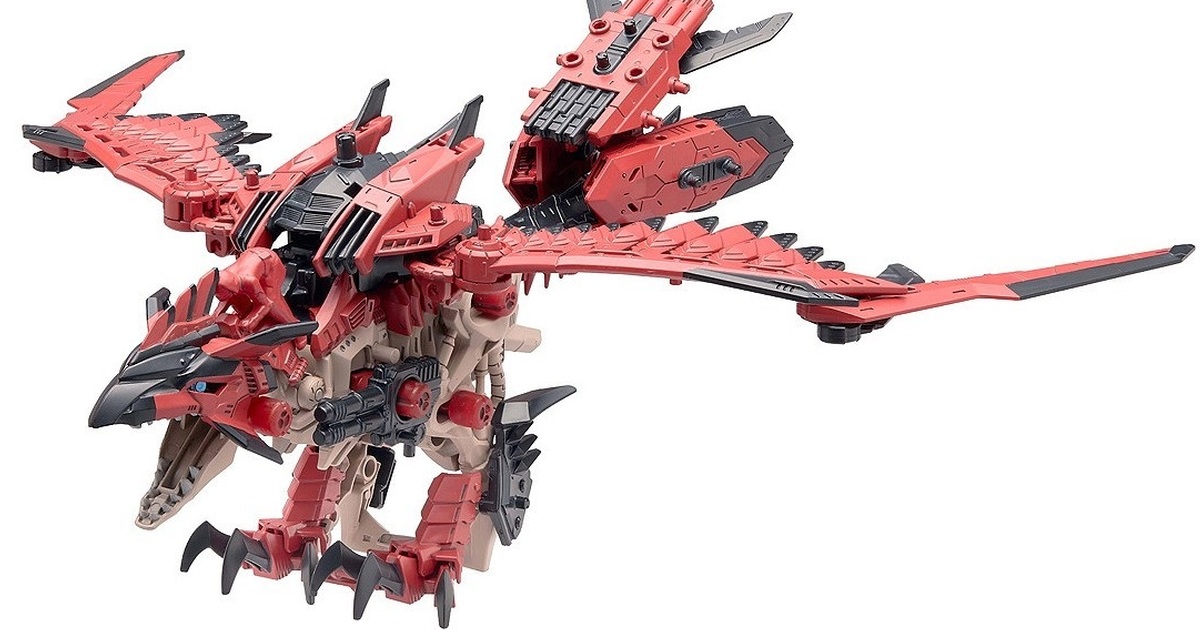  TAKARATOMY『魔物獵人 × ZOIDS洛伊德 音速始祖鳥火龍』組裝模型 對戰火龍狩獵機獸！