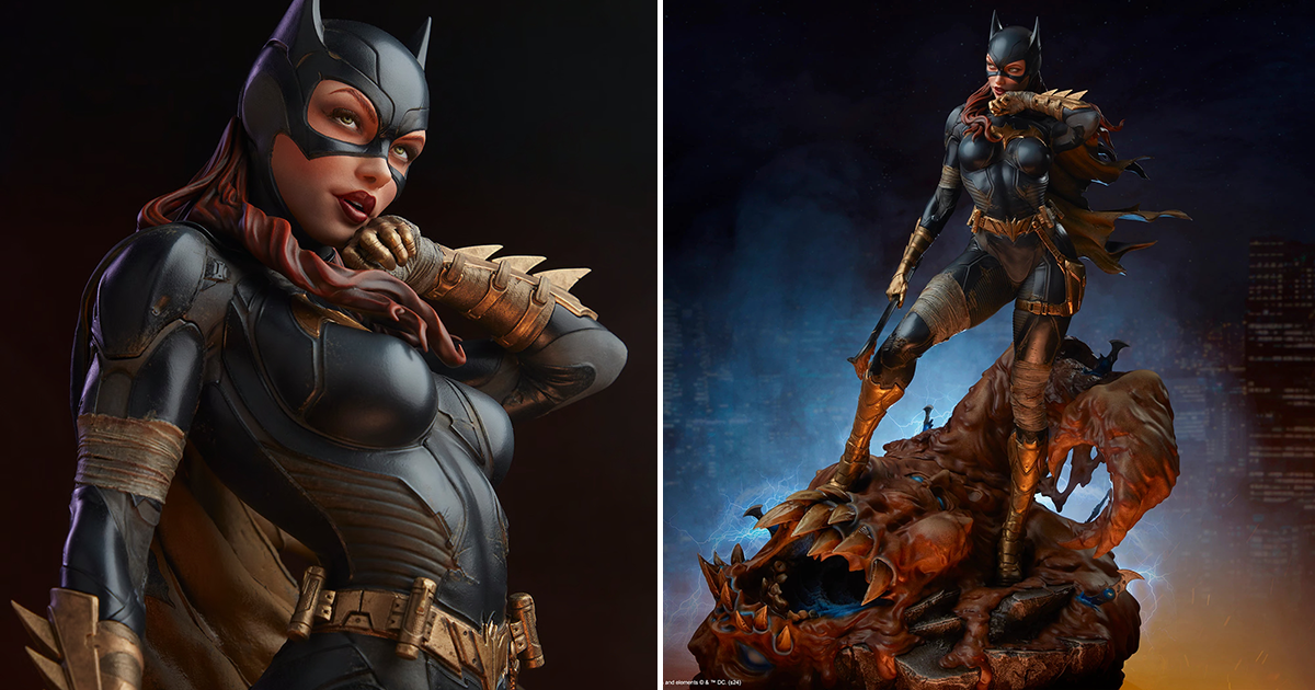 Sideshow Collectibles Premium Format Figure 系列「蝙蝠女孩」1/4 比例全身雕像