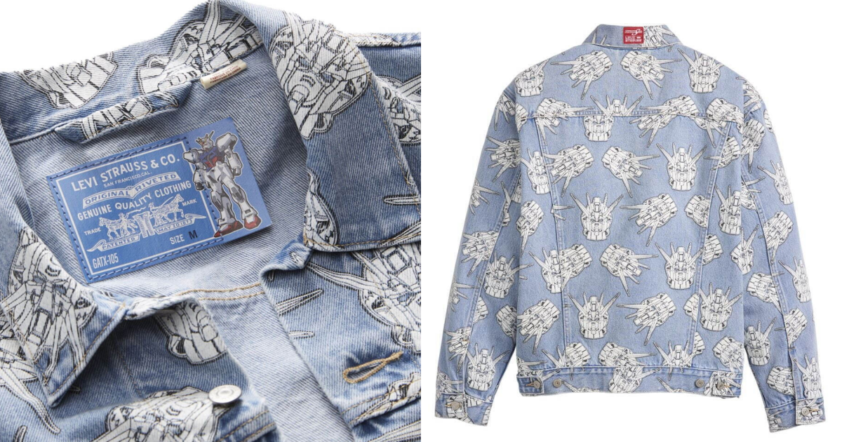 融合鋼彈風情的穿搭！《機動戰士鋼彈 SEED》✕ Levi’s 聯名服飾系列
