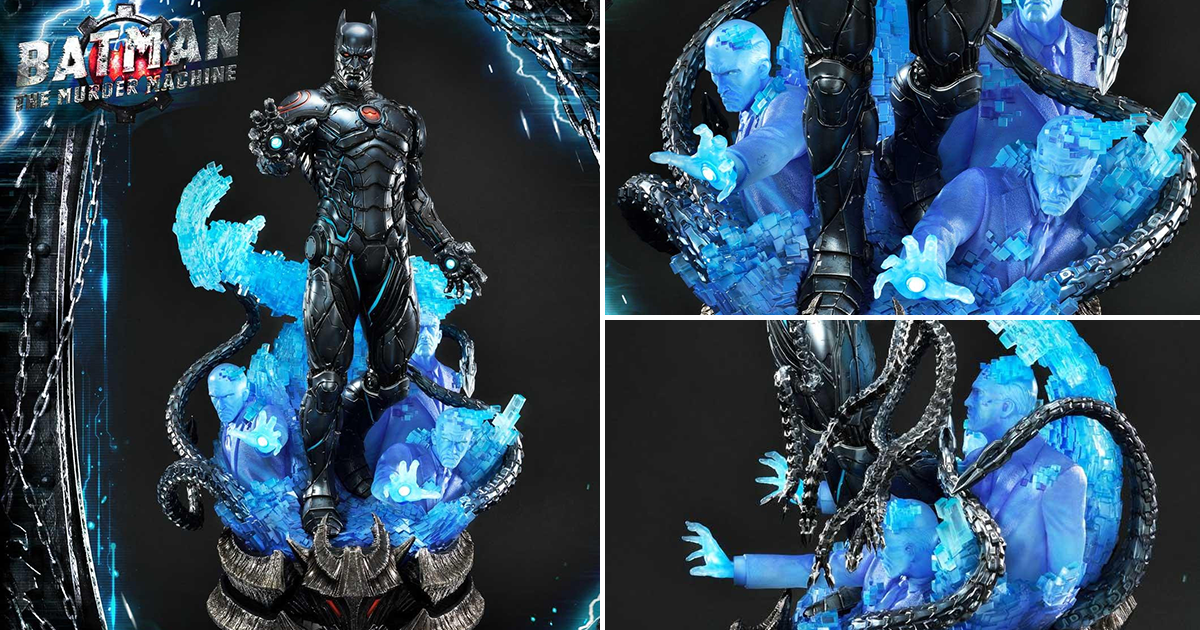 Prime 1 Studio《Dark Nights: Metal》蝙蝠俠-殺戮機器（マーダーマシン）1/3 比例全身雕像 普通版/DX特典版