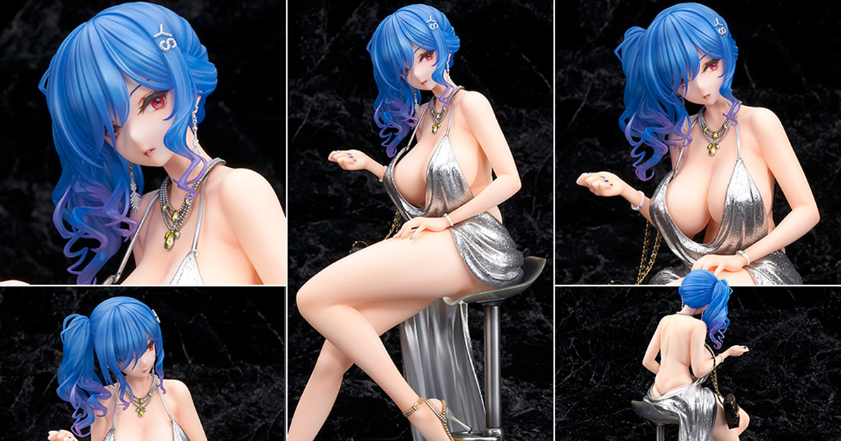 ALTER《碧藍航線》聖路易斯 Luxury Handle Ver. 1/6 比例模型 大膽禮服與無瑕肉體交織成的完美畫面！