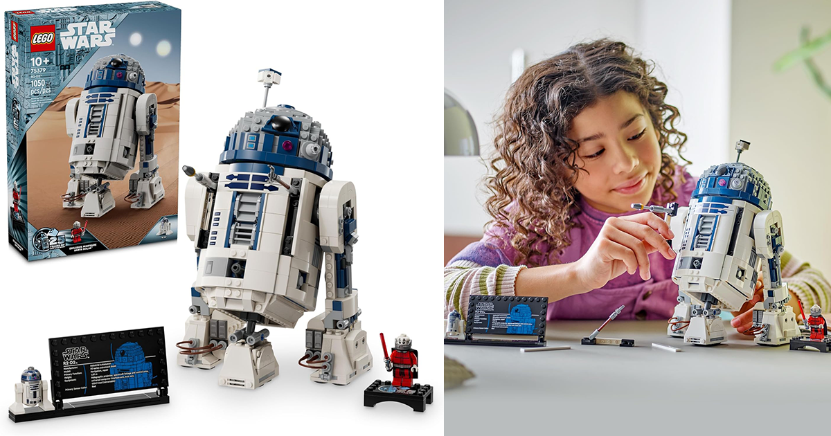 LEGO 75379《星際大戰》R2-D2 最可靠的機器夥伴以更高性價比再次樂高化！