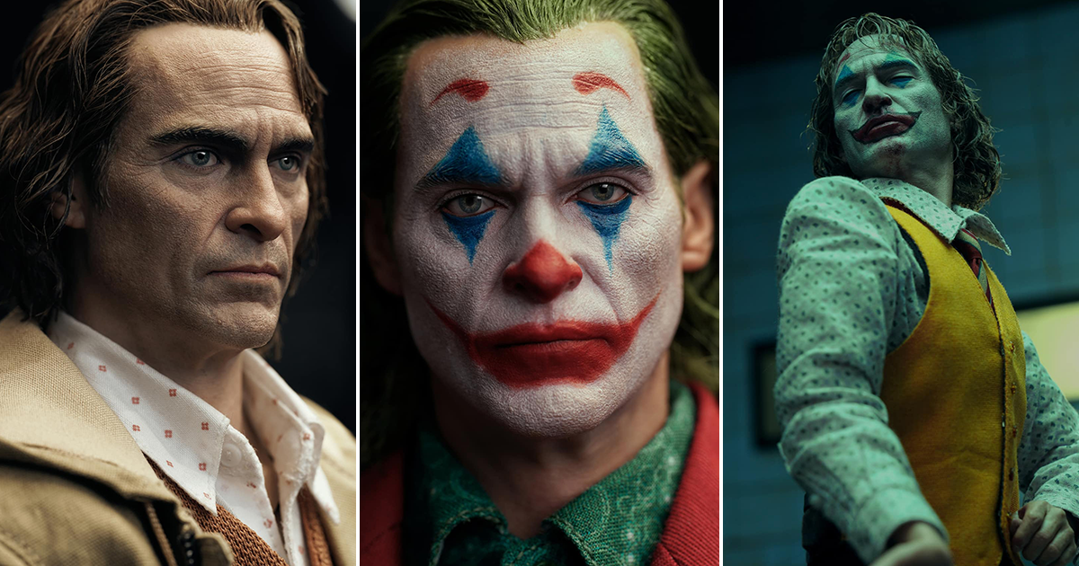 INART「小丑 (Joker) 2019」1/6 比例收藏級人偶 四種造型的瓦昆小丑一次擁有！