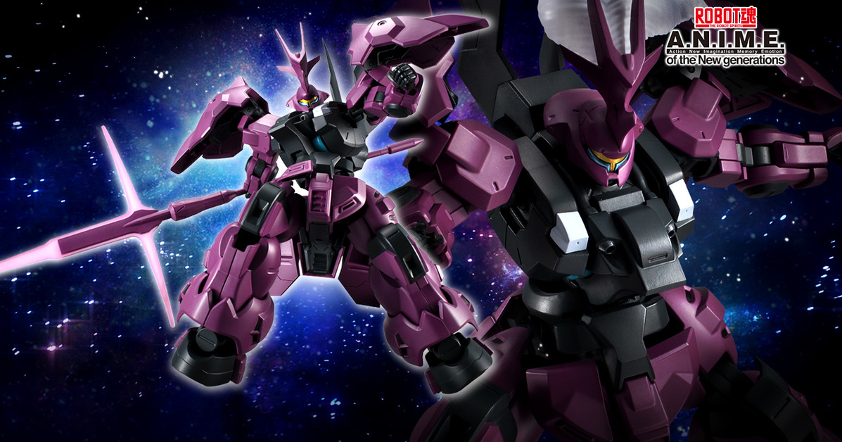 機動戰士鋼彈水星的魔女『ROBOT魂 迪蘭薩（古爾專用機） ver. A.N.I.M.E.』全貌公開  再現前後期造型變化！