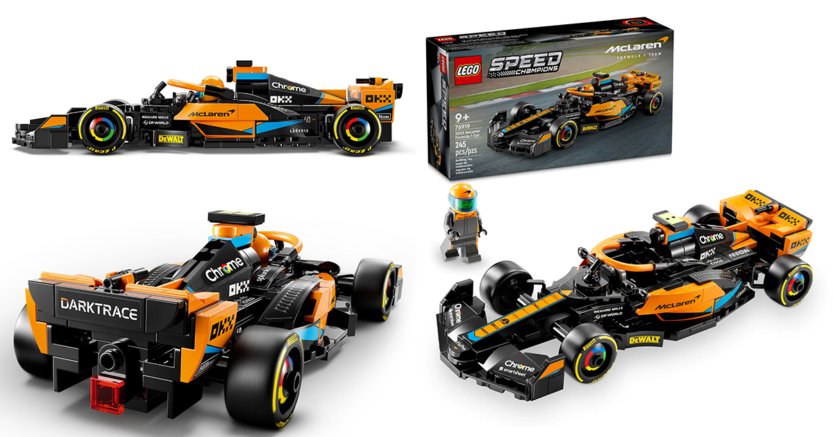 LEGO 76919 極速賽車系列「2023 麥拉倫一級方程式賽車」（McLaren Formula 1 Race Car）