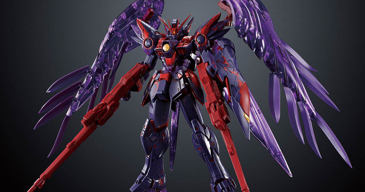 限定鋼普拉『MG 1/100 飛翼鋼彈零式EW[CROSS CONTRAST COLORS / CLEAR PURPLE]』將於 HPF2024 會場販售！