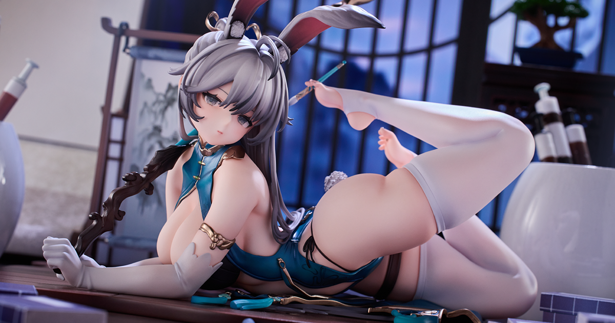 Solarain × TAITAI「鏡月」1/6 比例 PVC塗裝完成品 令人招架不住的絕頂肉感！