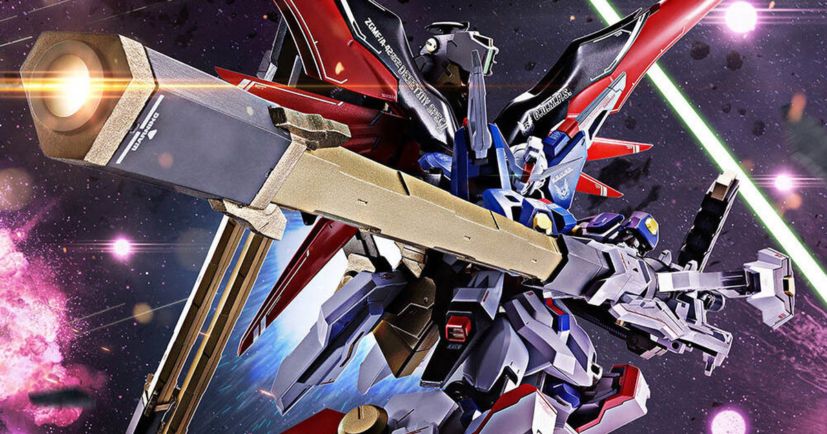 鋼彈SEED劇場版『METAL ROBOT魂 宙斯型外掛裝備』曉 / 命運鋼彈 SpecII 運用的新強化裝備商品化！