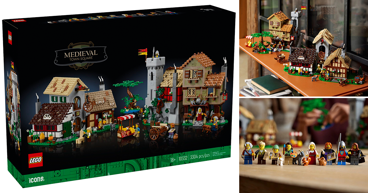 LEGO 10332 Icons 系列「中世紀城市廣場」（Medieval Town Square）