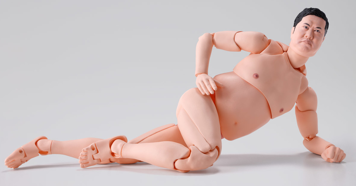 『S.H.Figuarts 總而言之很開朗的安村』可動人偶 還原搞笑的偽裸體動作！