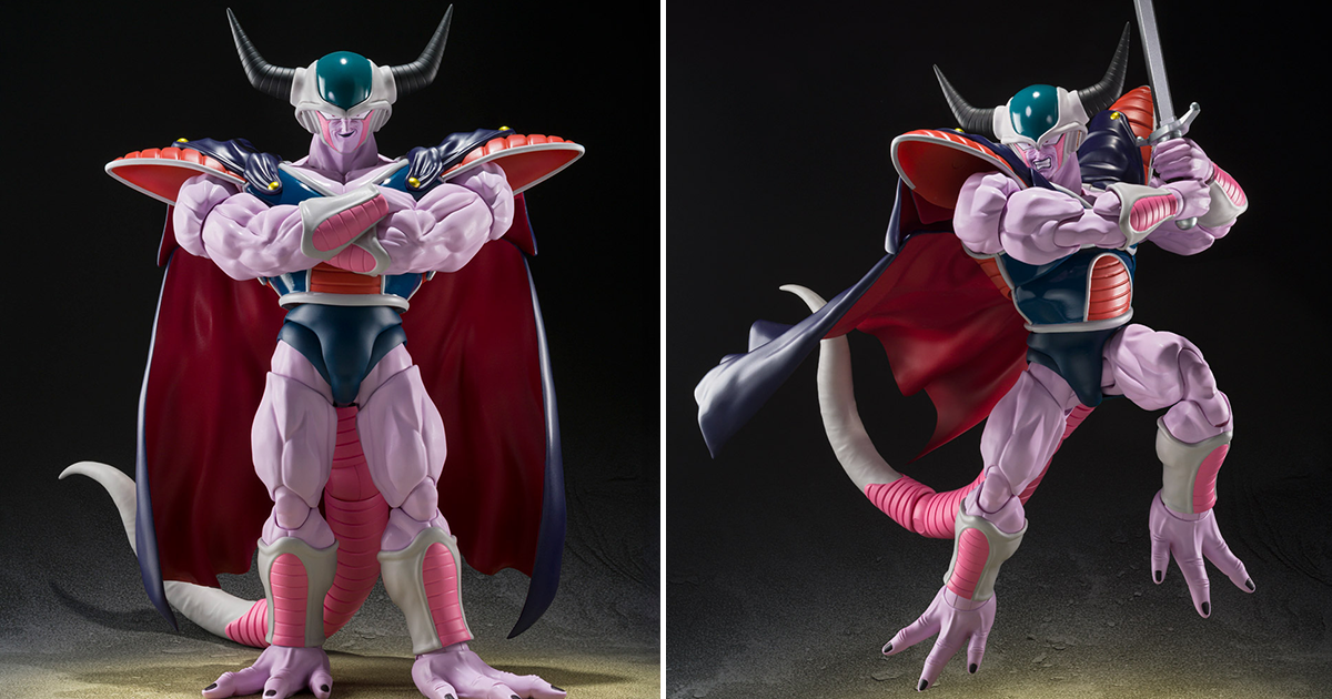 S.H.Figuarts《七龍珠Z》克魯德大王（コルド大王）可動人偶 魄力十足的魁武體態！