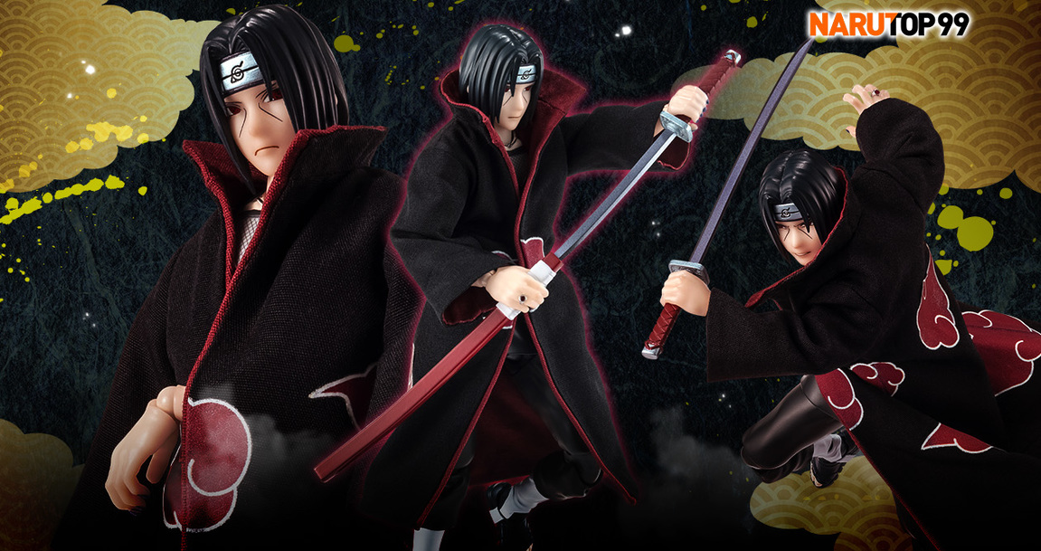 我會一直深愛着你！S.H.Figuarts 『宇智波 鼬 -NARUTOP99 Edition- 』可動人偶，布面曉斗篷輕鬆再現手置於胸前的姿勢！