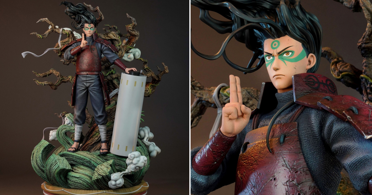 HEX Collectibles『火影忍者疾風傳 千手柱間』1/4比例場景雕像 只要敢與村子為敵就絕不放過...