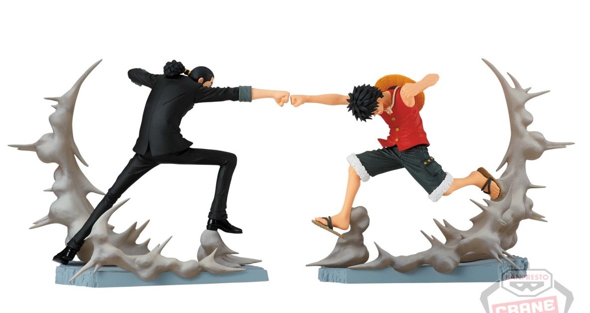 BANPRESTO『航海王 戰光絕景 蒙奇・D・魯夫／羅布・路基』景品，重返司法島精彩決戰！