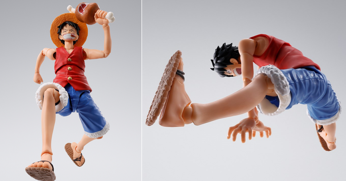 S.H.Figuarts『航海王 蒙其·D·魯夫-冒險的黎明-』完全新規再現經典的東方藍篇造型！