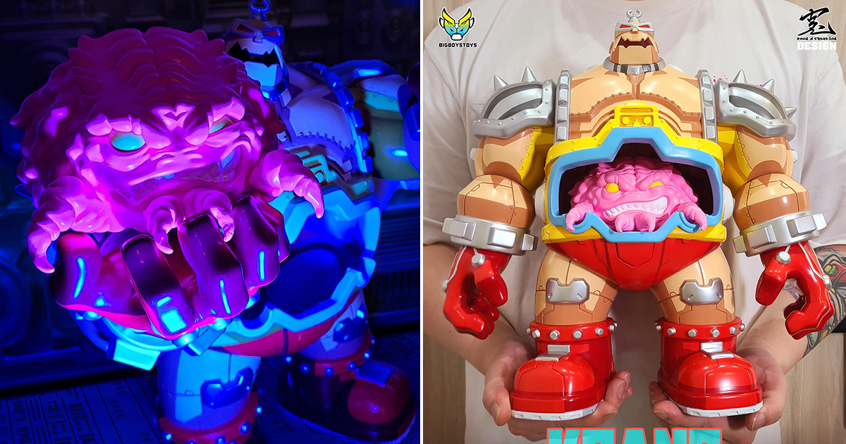 BigBoysToys Bulkyz Collection《忍者龜》克朗（Krang）高達 35 公分的大傢伙正式降臨！