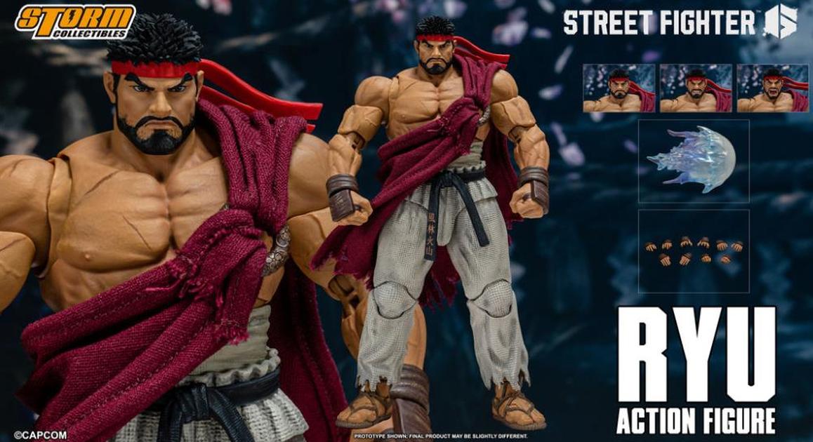 STORM COLLECTIBLES『快打旋風 6 隆』1/12 可動人偶，布面袈裟還原浪人氣息！