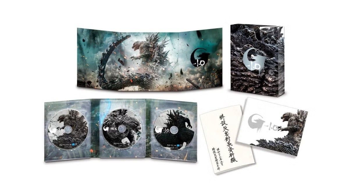 《哥吉拉-1.0》BD&DVD正式敲定發售日　「黑白版」《哥吉拉-1.0／C》確認一同發行