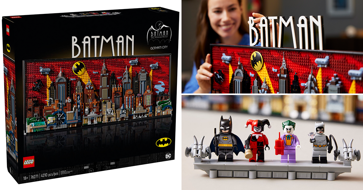 LEGO 76271「蝙蝠俠：動畫系列 高譚市天際線」Batman: The Animated Series Gotham City