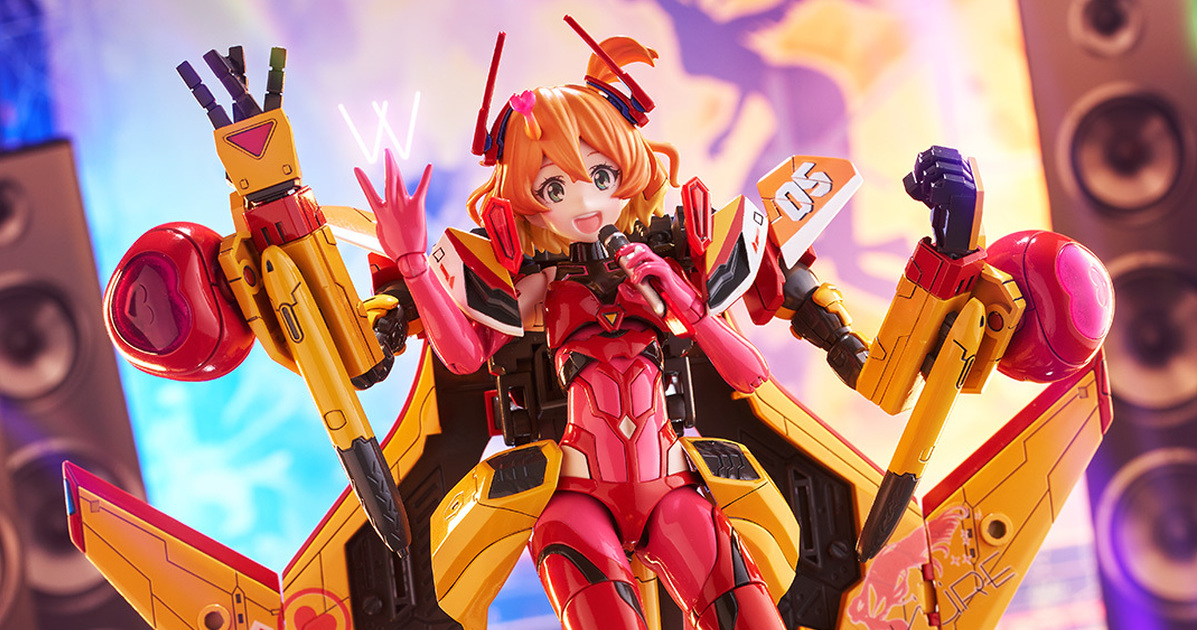V.F.G.『超時空要塞Δ VF-31J  芙蕾雅·薇恩』原創可動素體設計與戰機合體為機娘形態！