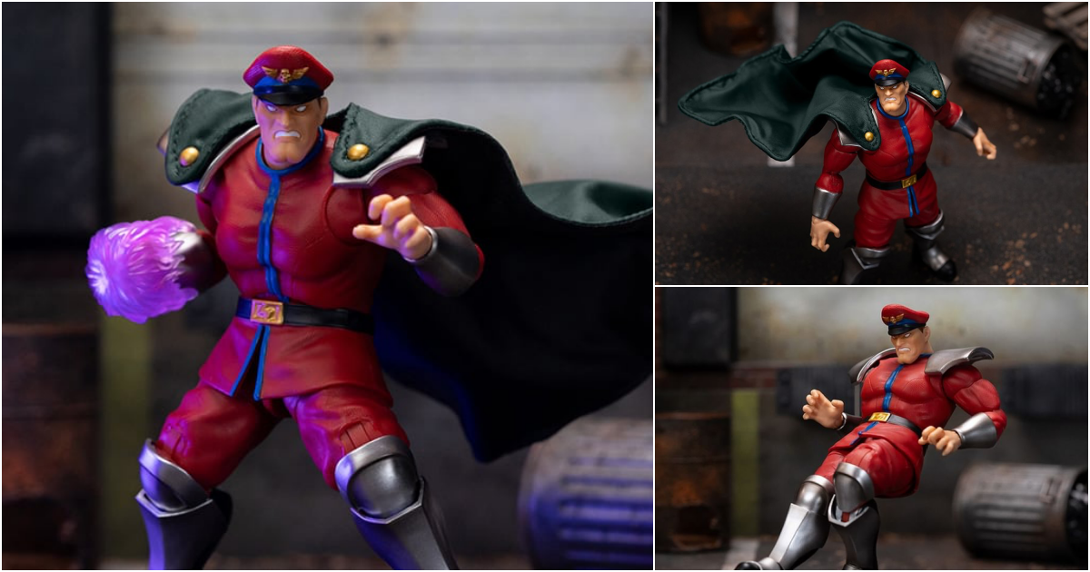 JADA TOYS『快打旋風 貝卡（M.Bison）』6 吋可動人偶，自大的獨裁反派強勢襲來！