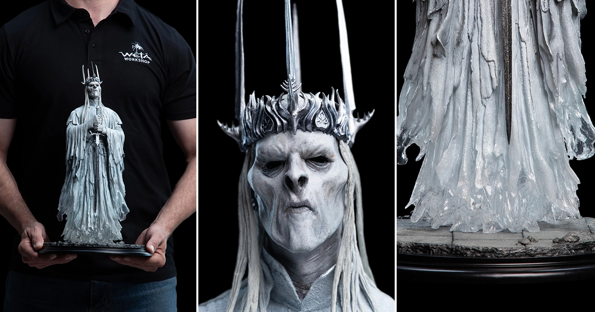 WETA《魔戒》位於不可見世界之巫王（WITCH-KING OF THE UNSEEN LANDS）1/6 比例全身雕像